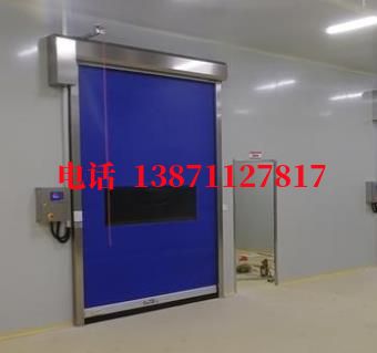 龙潭防尘堆积门拉链密封快速卷帘门